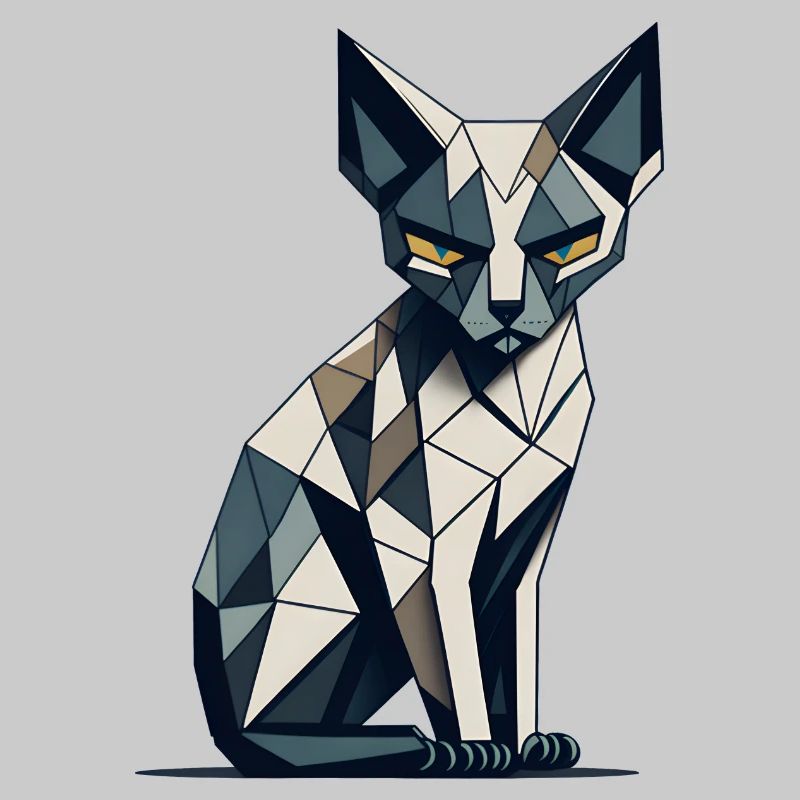 Polygon Siamkatze