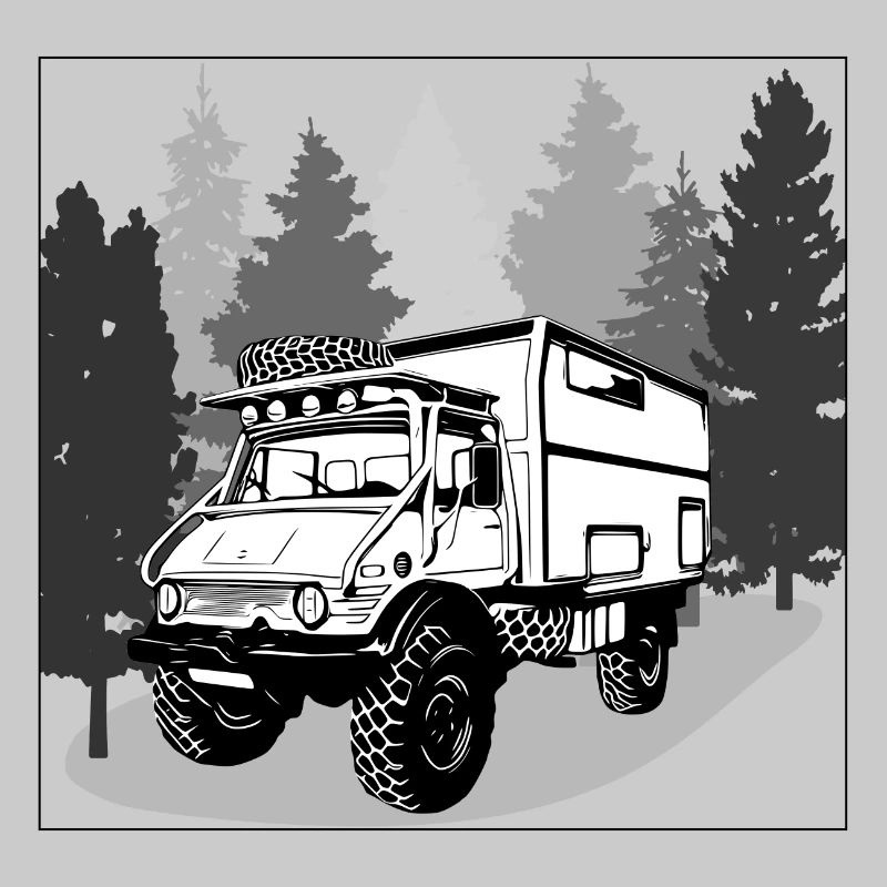 Camping - Unimog - Adventure - Oldtimer