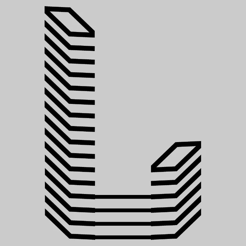 Conception unique du logo Letter L