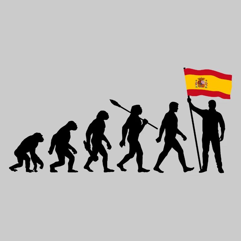 Spanien - Evolution - Flagge - Nation