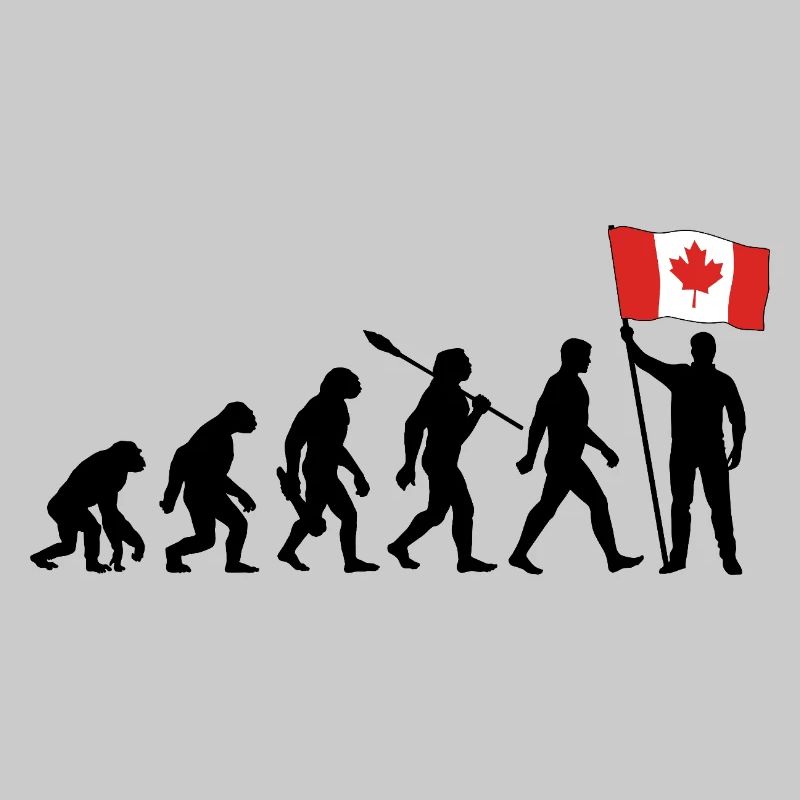 Kanada - Evolution - Flagge - Nation