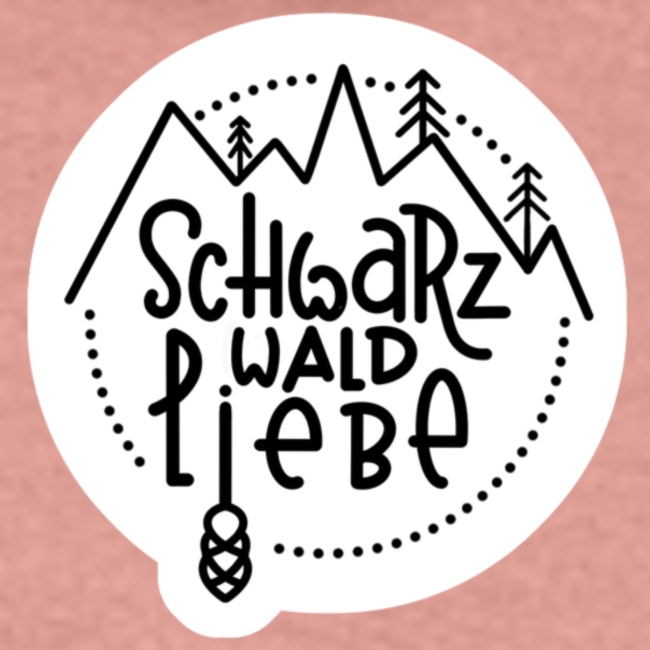 Schwarzwald Bagger mit Logo hinten