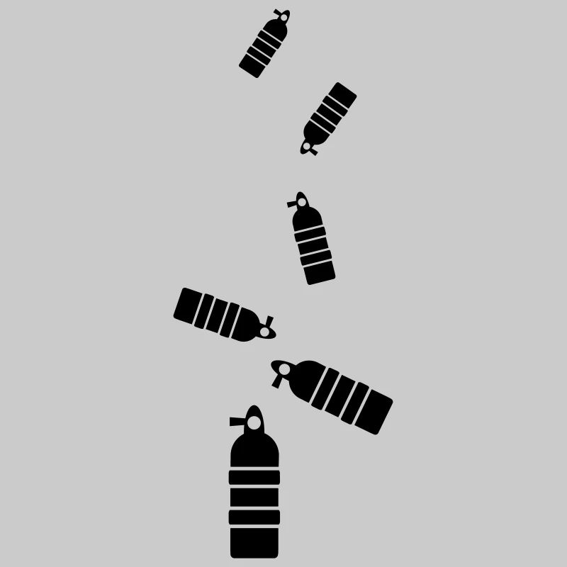 Symbole de plongée à l’oxygène