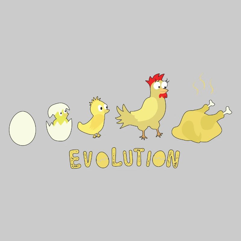 Evolution Oeuf Poulet Rôti Poulet BBQ Barbecue
