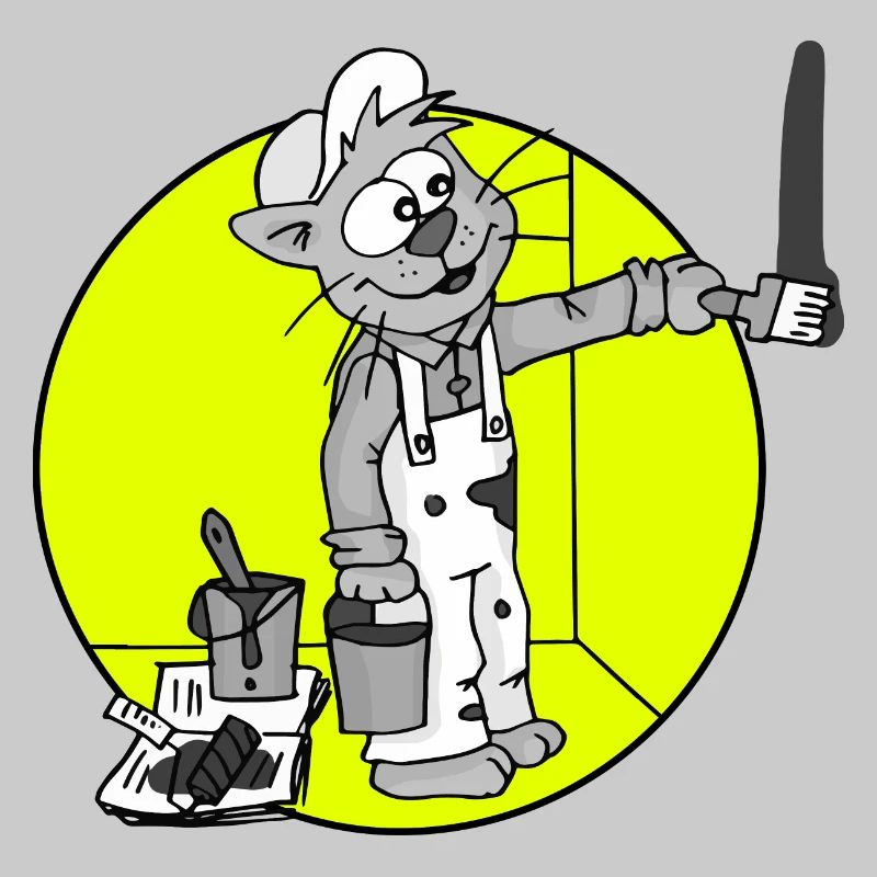 Occupation Painter Retro