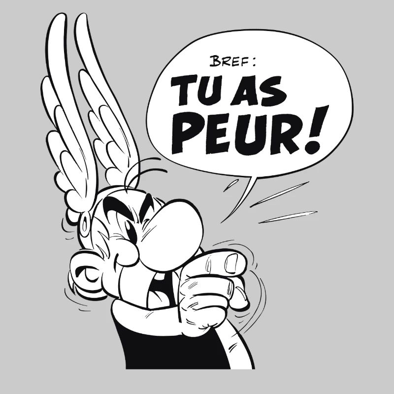 Asterix & Obelix - Asterix 'You're scared!'