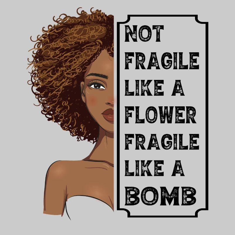 Pas fragile comme une fleur fragile comme une bombe