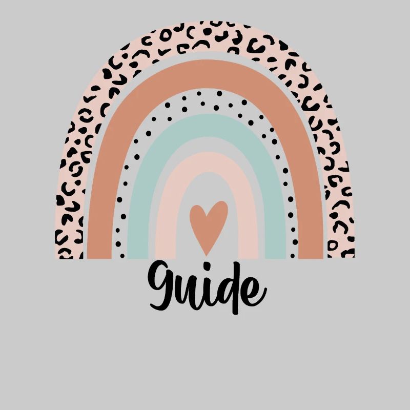 Guide Rainbow Leopard Drôle Guide Cadeau