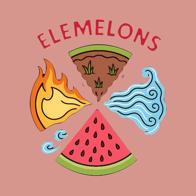 Elemelons Conception élémentaire de pastèque