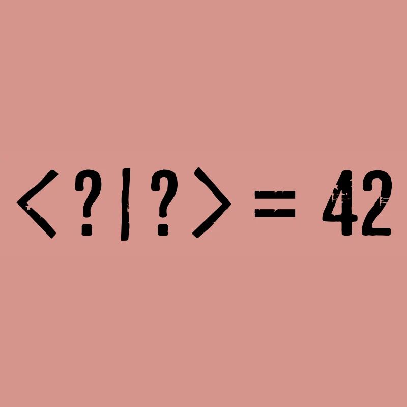 Beste Quantum Joke Ever: Bra-Ket = 42 (Grunge)