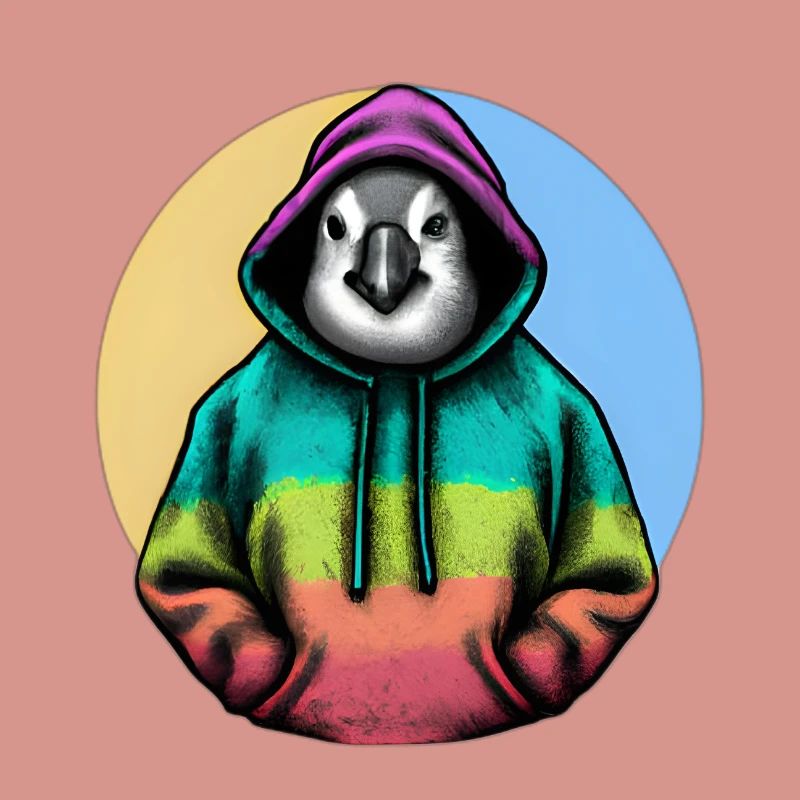 Pingouin classique avec pull