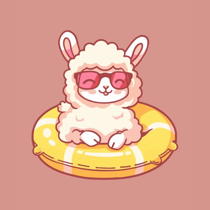 Alpaca Llama Comic Cool