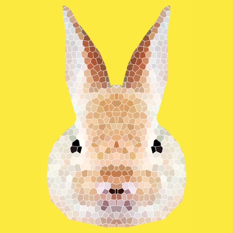 Polygone de lapin – Low Poly