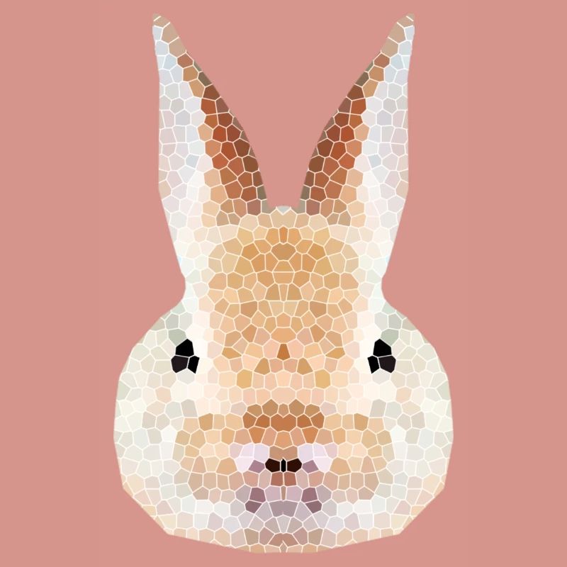 Polygone de lapin – Low Poly