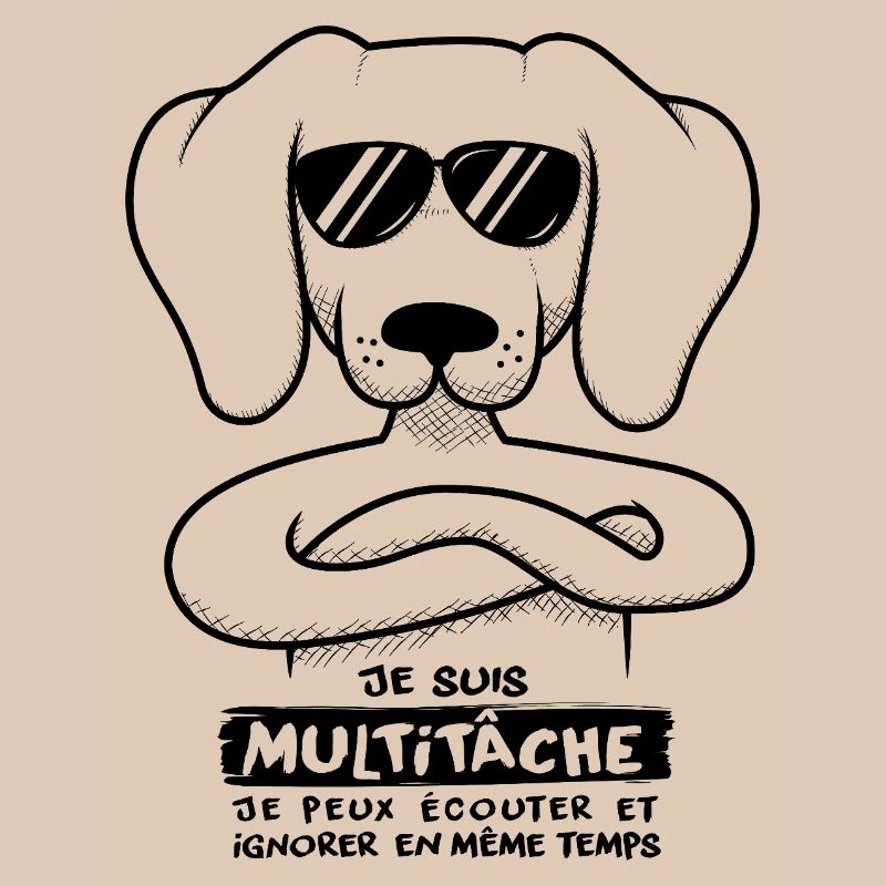 Multitache chien
