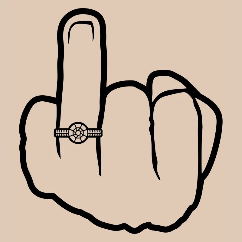 Wedding ring hand wedding