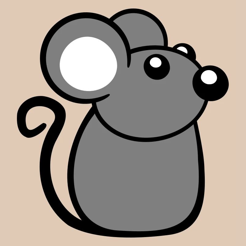 Mouse Mouse Cute Little Rat Rodent Friendly