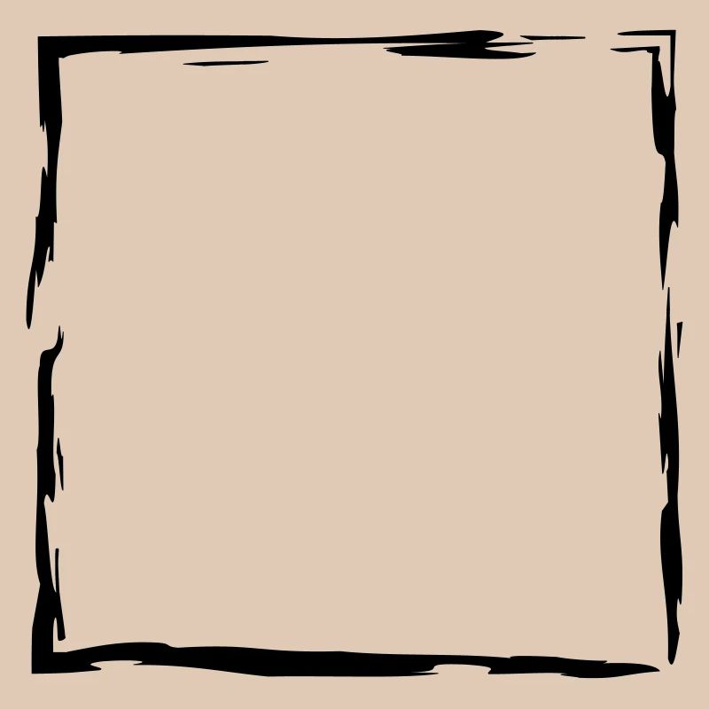 frame square edging square square brush lini