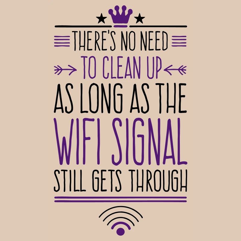 WLAN - Aufräumen muss man erst wenn das WLAN...