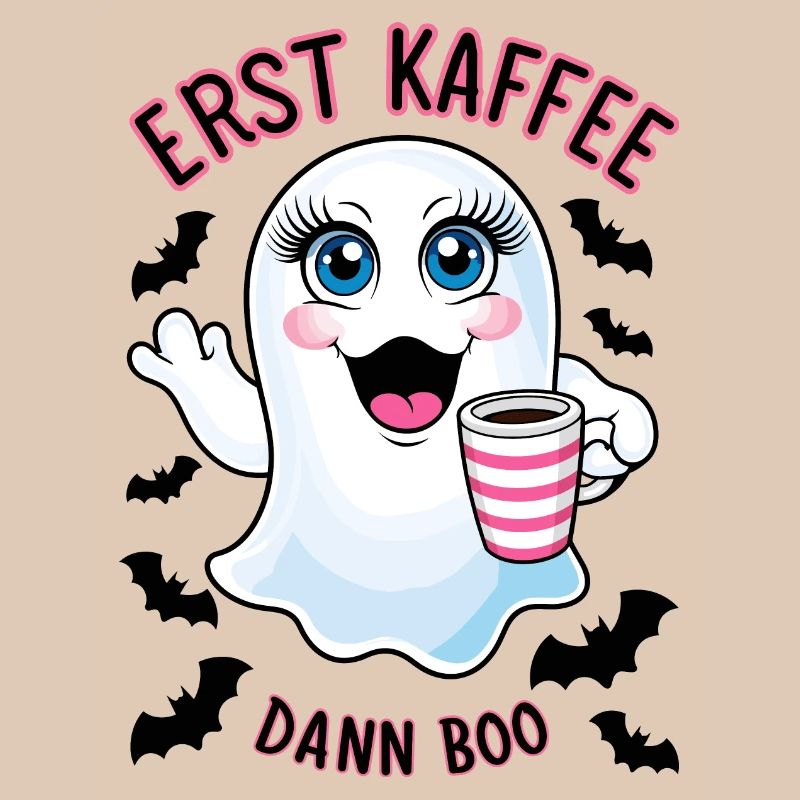 Süßer Geist mit Kaffee