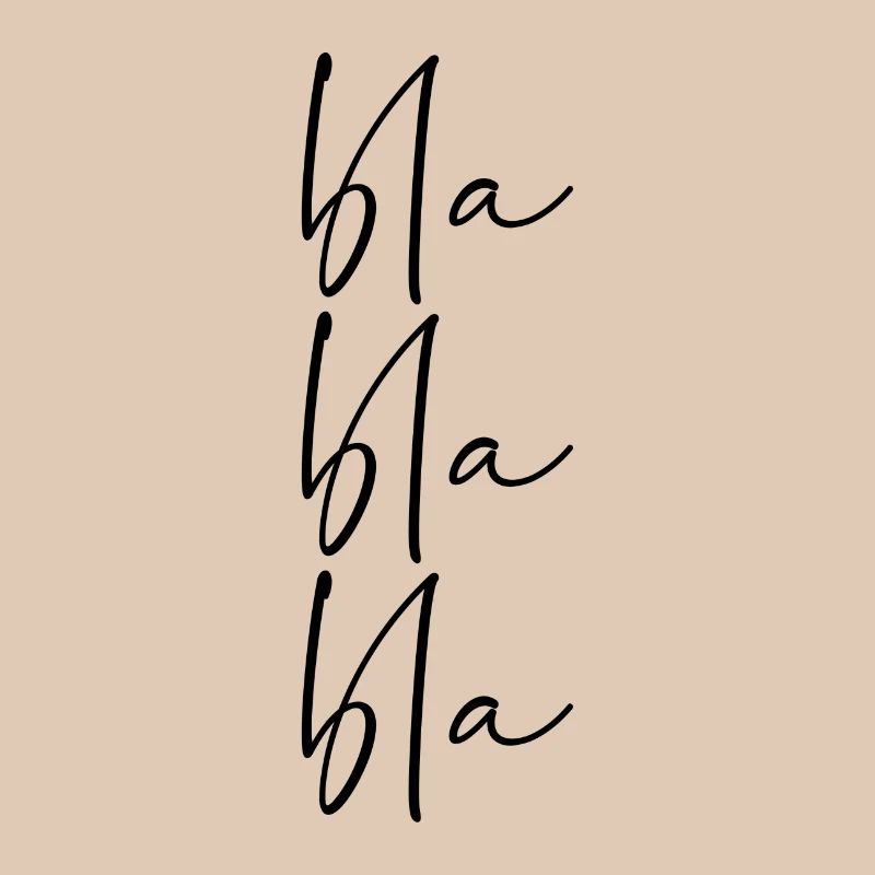 Bla bla bla