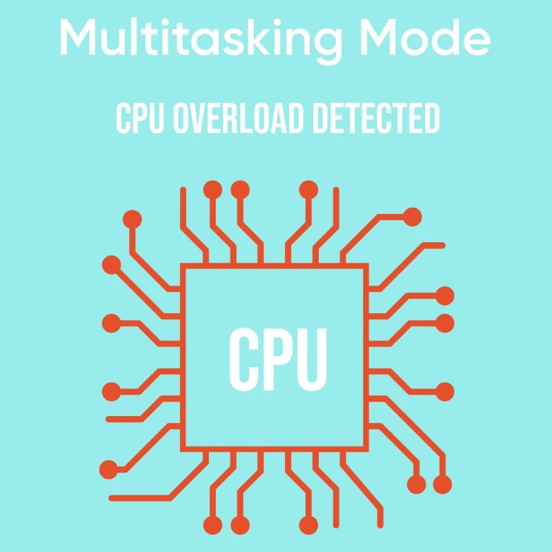 Multitasking Mode – CPU Overload Detected