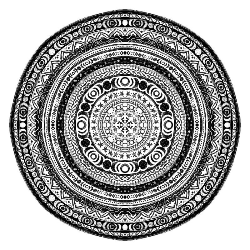 Moon Cycle Mandala