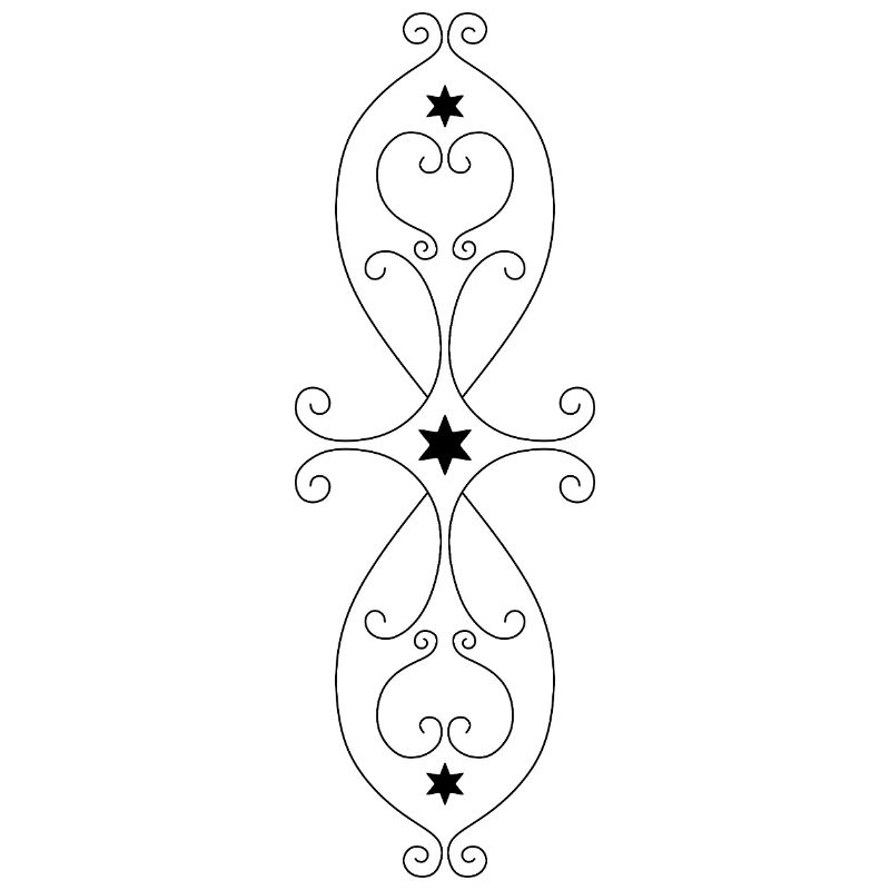 Symmetrical Star Pattern