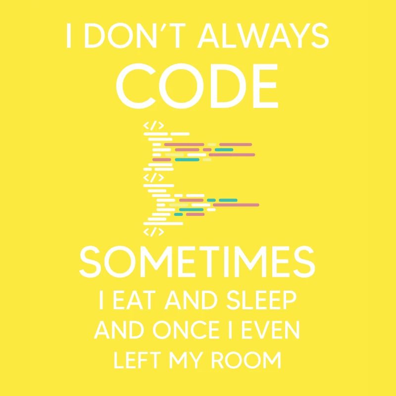 Je ne code pas toujours pour programmer du codage amusant