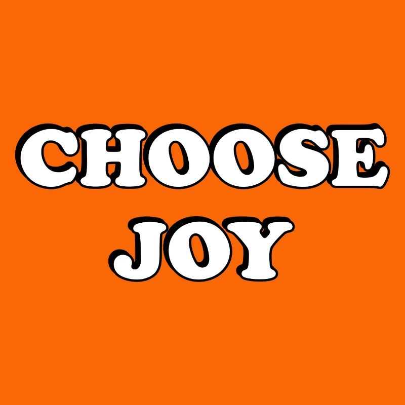 Wählen Sie Joy Bold Typografie