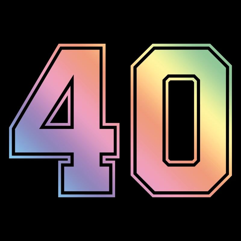 40 Numéro Coloré