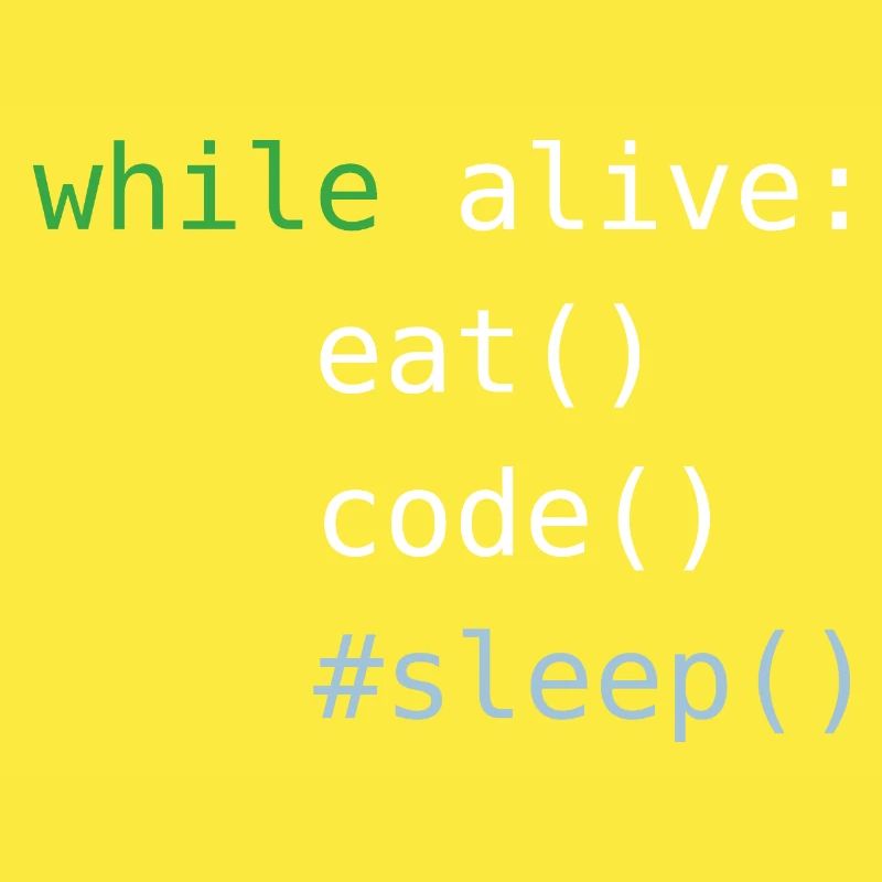 Code Python | Répéter le code de sommeil Manger | Programmation