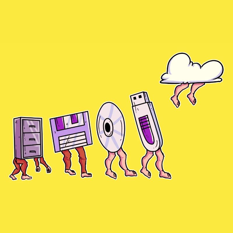 Evolution der Datenträger für Developer