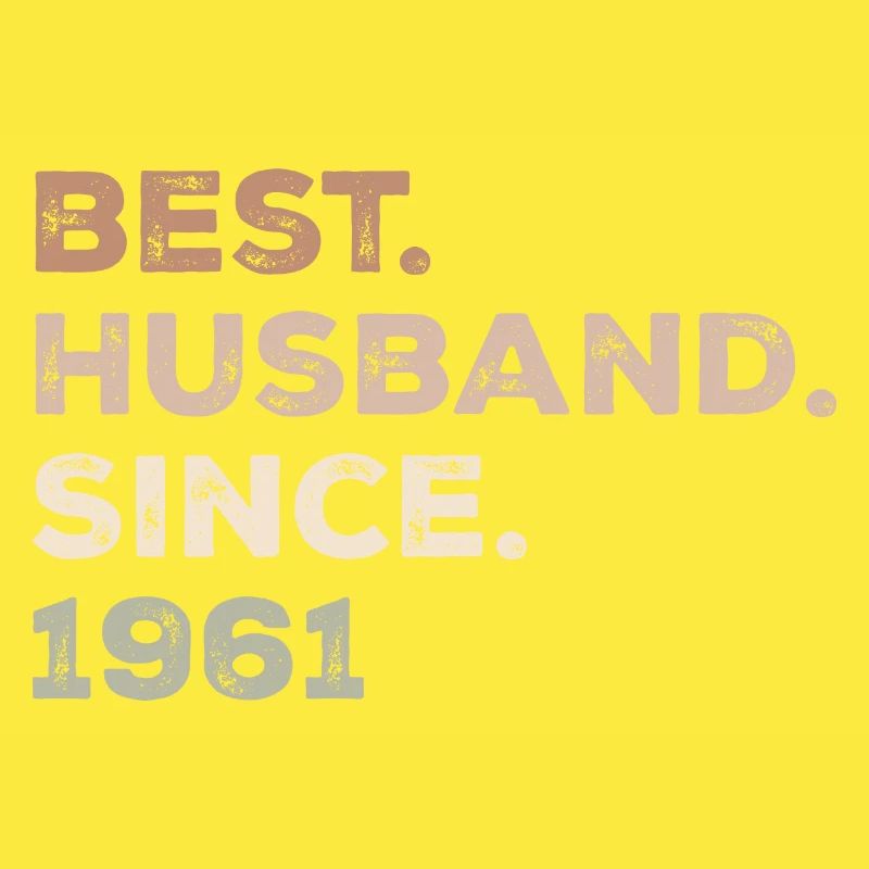 Bester Ehemann seit 1961 Jubiläumsgeschenk