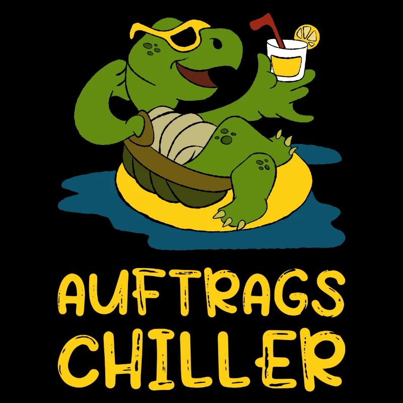 Faultier Schildkröte Auftragschiller Geschenk