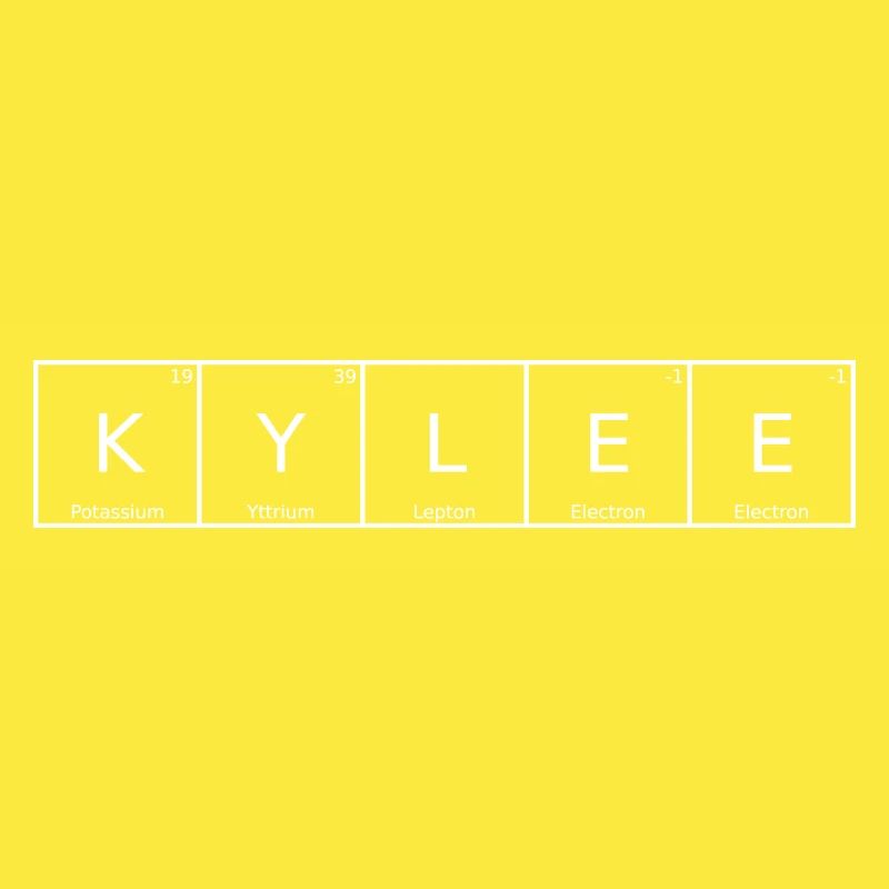 Kylee Name First Name Chemistry Periodic Table Elements