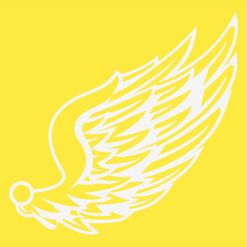Ailes avec dessin de plumes dynamiques