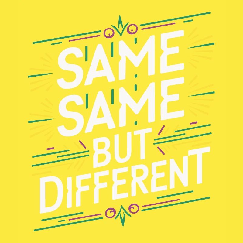 Same Same But different Thailand Traveler Backpack