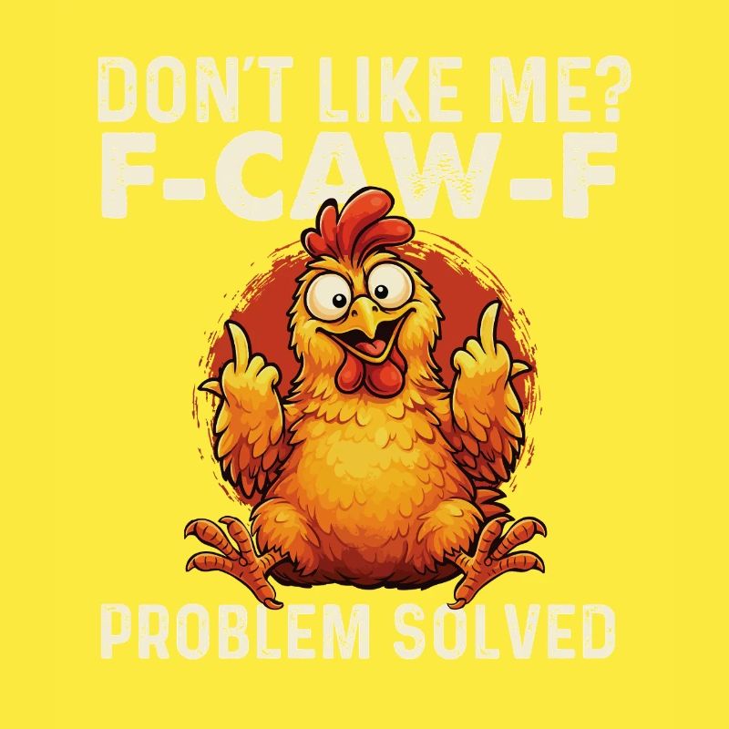FCawF Problem Solved Crow Sarcasm Dark Humor