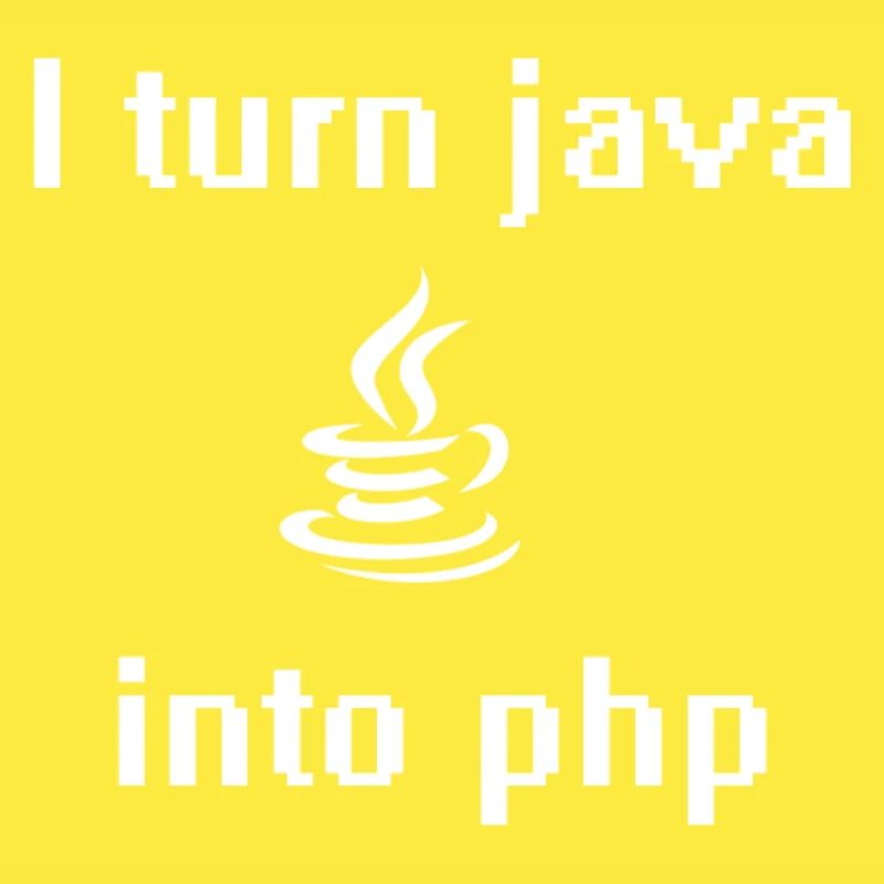 Ich verwandle Java in PHP