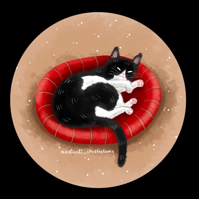Katze im Korb
