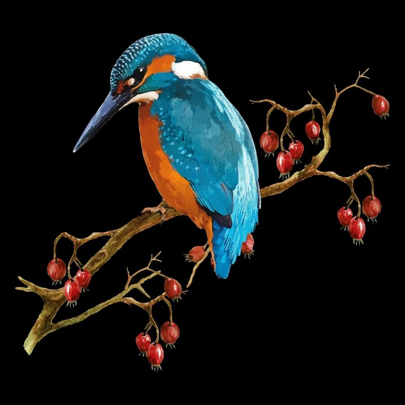 Bunter Vogel