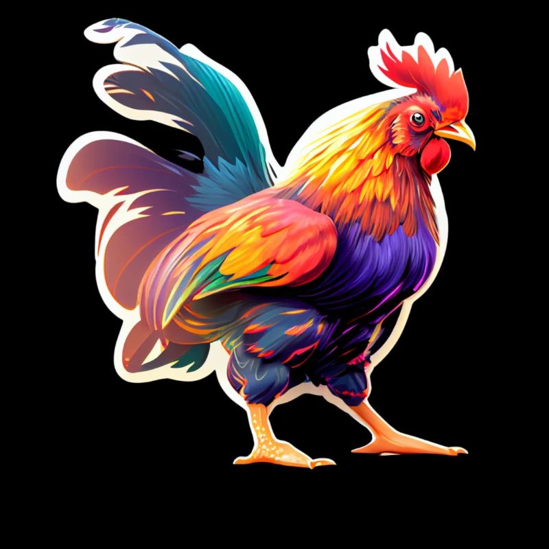 BE BRAVE BE CHICKEN