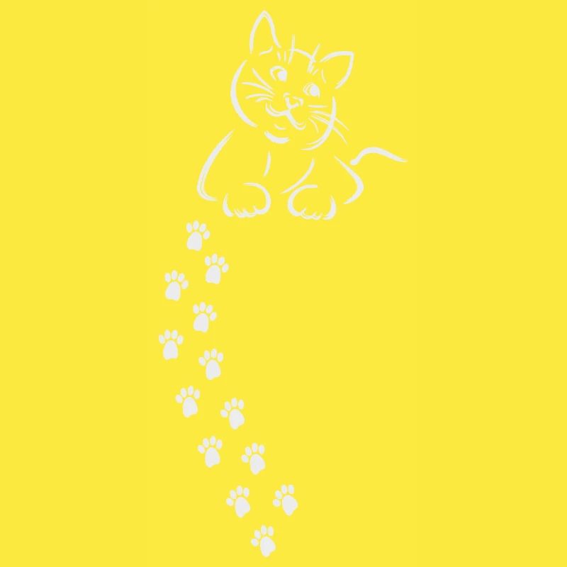 chat chat chat chat patte empreinte