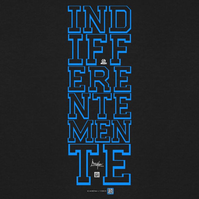 Indifferentemente (blu)
