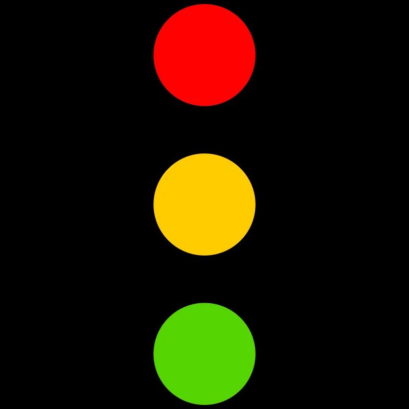 Costume de feu de circulation Rouge Jaune Vert Points Carnaval