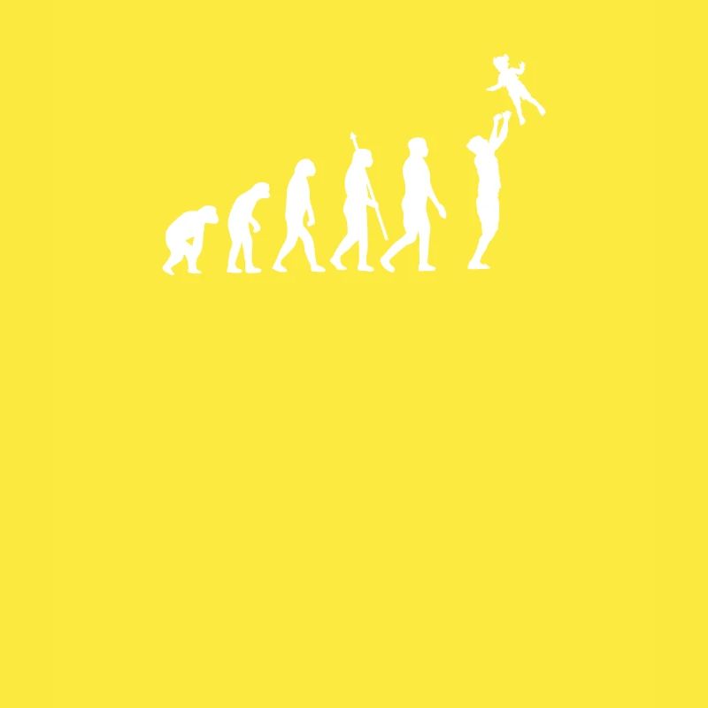 Papa Evolution Dad Father Development Paps