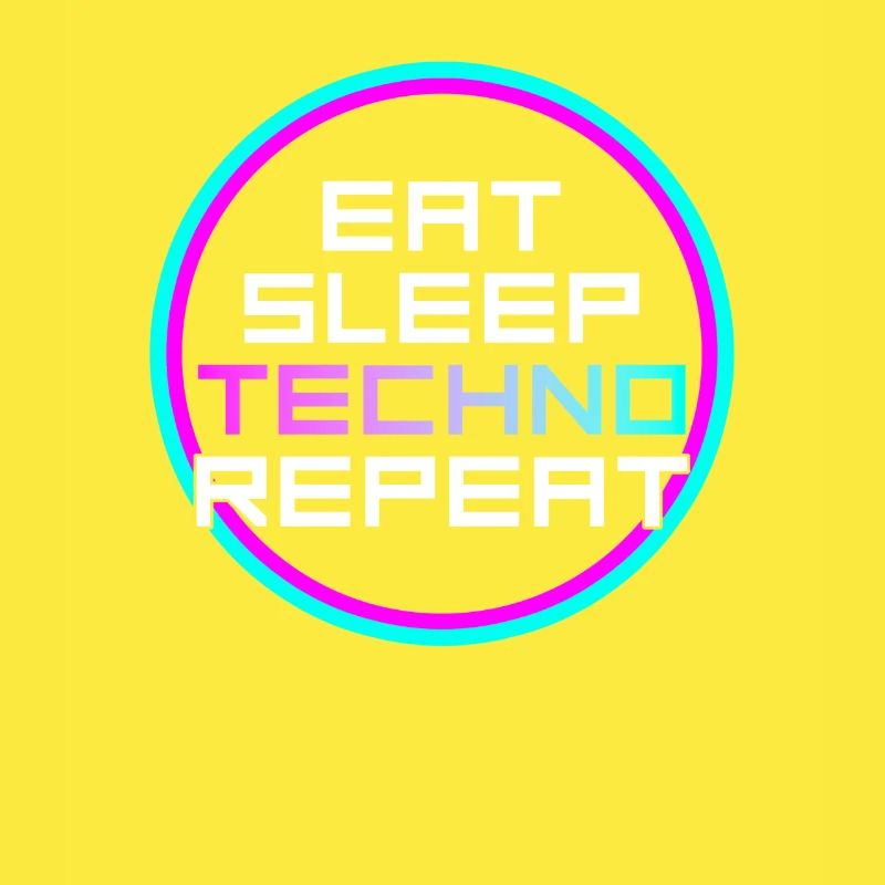 manger du sommeil techno répéter