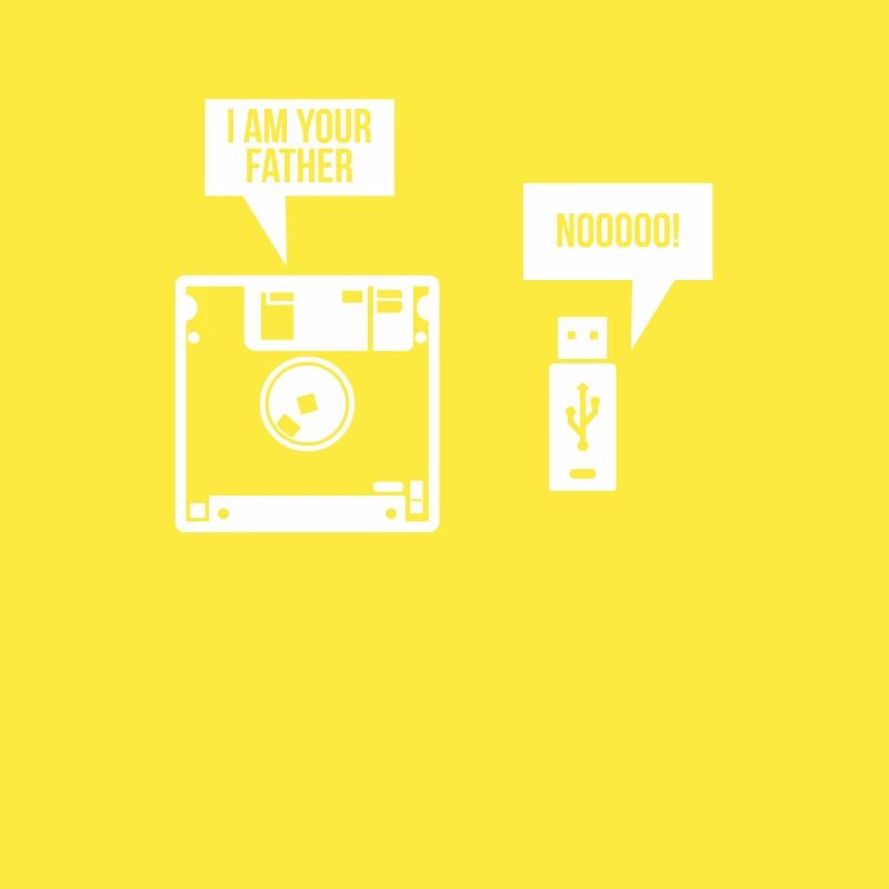 USB-Diskette Ich bin dein Vater Computer Nerd