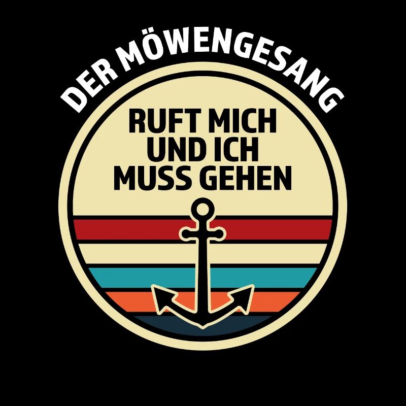 Platdeutsch Norddeutschen Möwe Geschenk